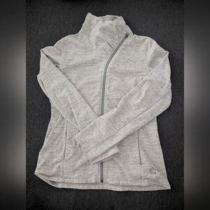Tuff Athletics Light Heather Gray Zip-Up Jacket